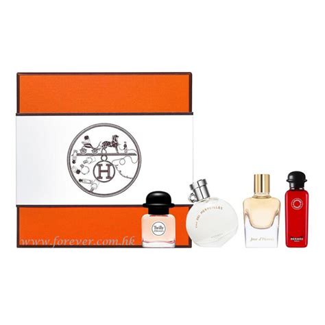 hermes women's perfumes discovery set